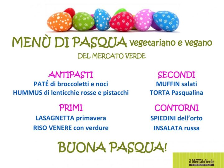 Menù di Pasqua vegetariano e vegano